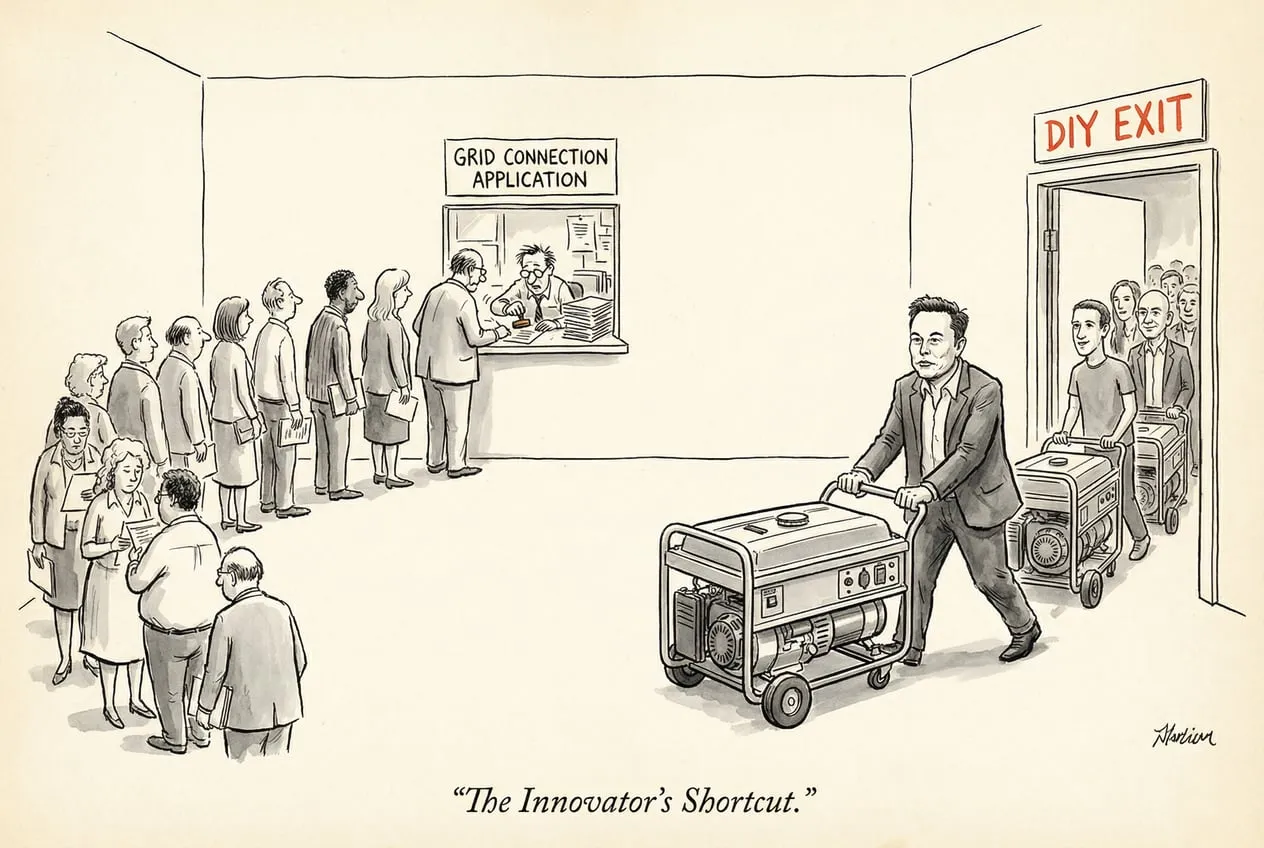 排队售票窗口外的自助发电机